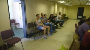 The Social Media gang ... doing what we do!