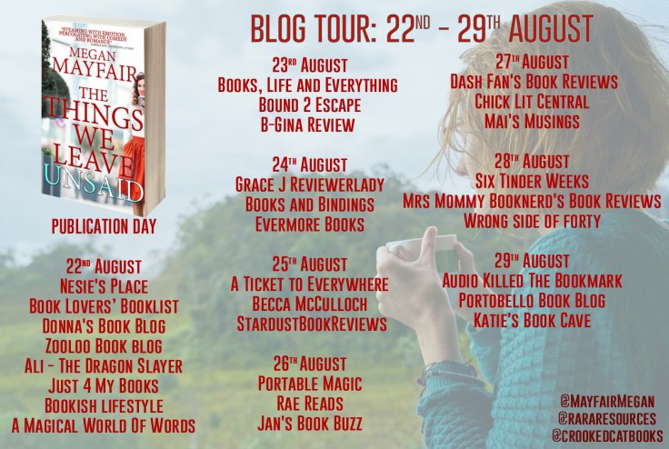 The Things We Leave Unsaid Full Tour Banner