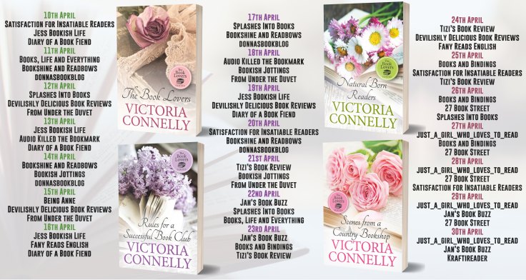 The Book Lovers Series Full Tour Banner